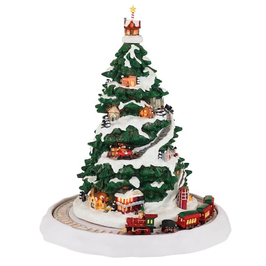 17.5" Lighted Winter Wonderland Christmas Eve Express